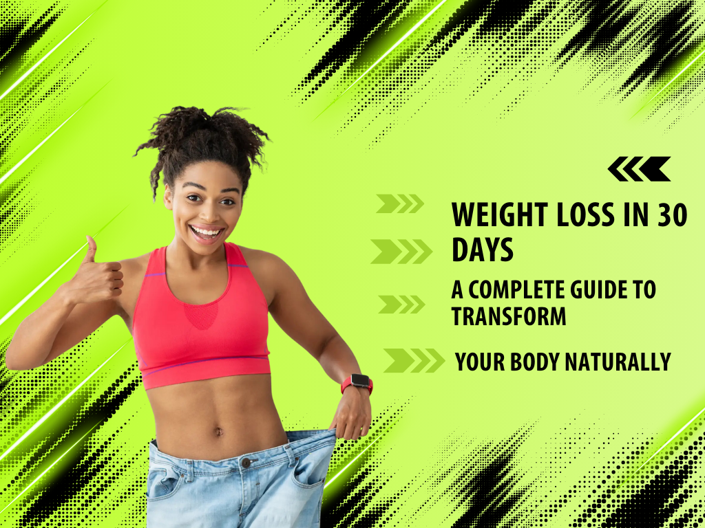 30-Day Weight Loss: A Tried-and-True Diet, Exercise, and Daily Schedule for Quick Results