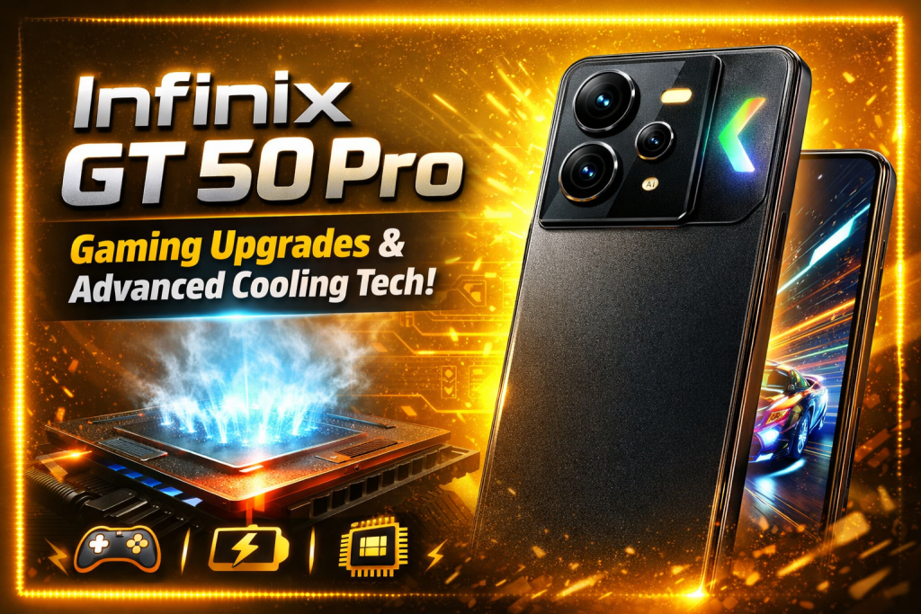 Infinix GT 50 Pro Leak: Powerful Gaming Performance & Advanced Cooling Technology Revealed